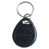 Picture of Black Prox RFID (proximity) key fob 125 kHz. Keyfob. 70102070N